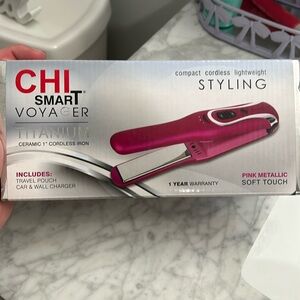 CHI Smart Voyager Titanium ceramic 1” cordless iron